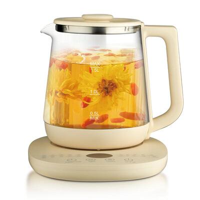 Health Preserving Pot 1.5L Electric Glass Kettle Kitchen