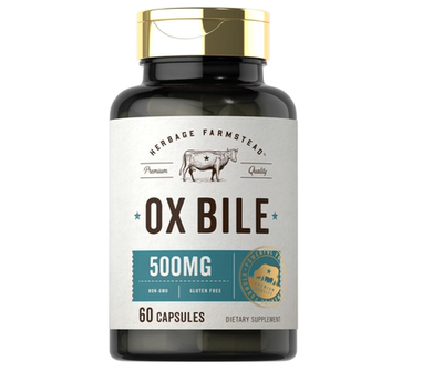 美国Carlyle 牛胆汁补充剂 500毫克 消化酶Herbage Farmstead