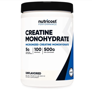 美国Nutricost 肌酸一水微粉化粉 500克