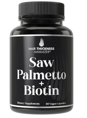 美国 HairThickness Maximizer 锯棕榈生物素高级二合一DHT阻滞剂
