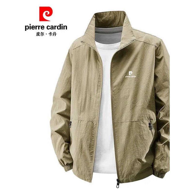 皮尔卡丹春秋冬新款男士夹克外套