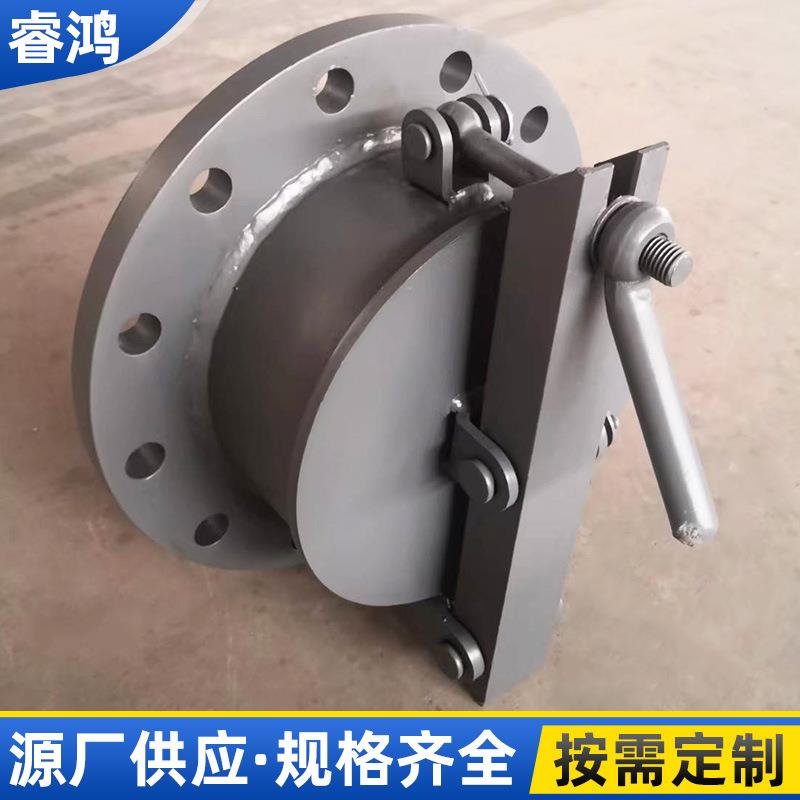 常压快开手孔厂家管道焊接法兰垂直检修孔碳钢回转盖板式法兰人孔