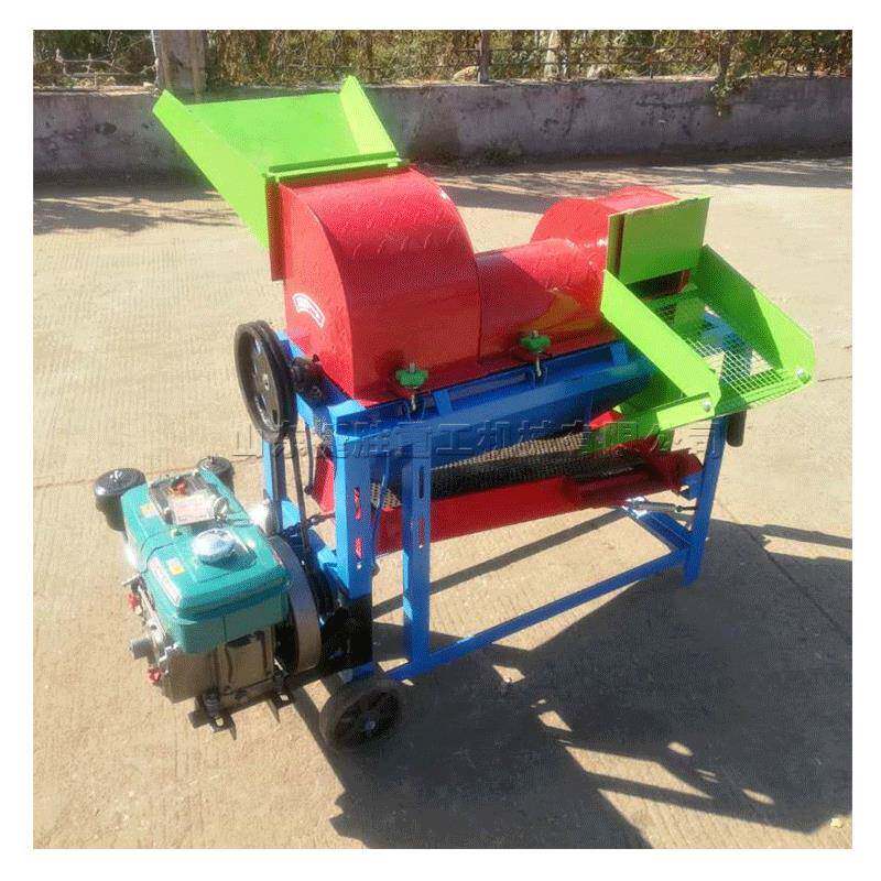 全自动扒皮脱粒机 小型电动脱玉米粒机 3吨批量剥棒子粒机