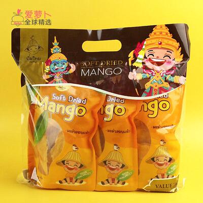 泰国零食软糯特产Im thai软芒果干Soft Dried Mango水果干