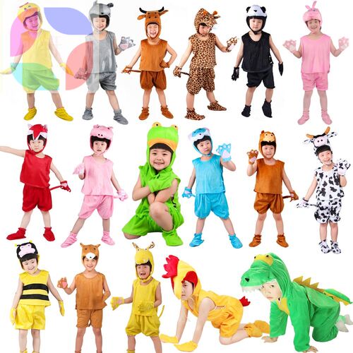 Children animal costume Elephant frog duck dog dinosaur