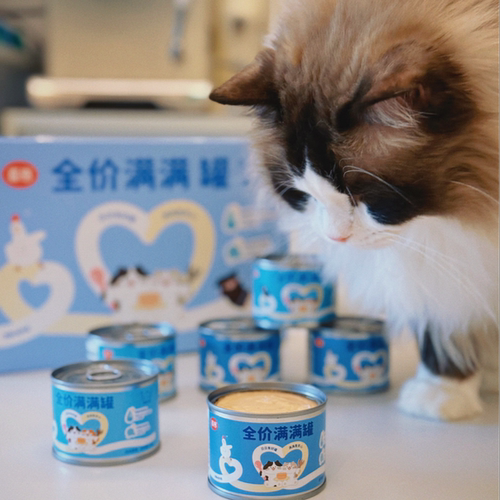 喜崽全价满满罐低脂轻内脏全阶段猫主食罐头湿粮135g