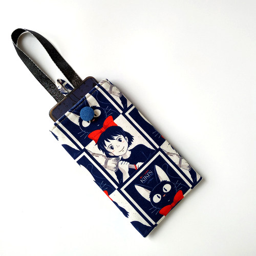 布艺手机袋防尘防摔防划手提小包