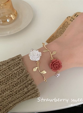 手链闺蜜双人超仙闺蜜手链二人磁吸网红闺蜜手链古风法式高级手环