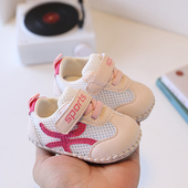 新款 软底防滑透气网鞋 婴儿宝宝鞋 夏季 15个月男女宝宝学步鞋