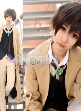 女假发现货cos服文豪野犬侦探社太宰治武装人间失格套装COSplay