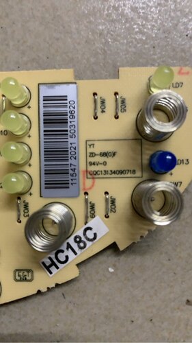 适用于电压力锅线路板SY-50HC32Q-DL02显示板按键板灯板测好拆机