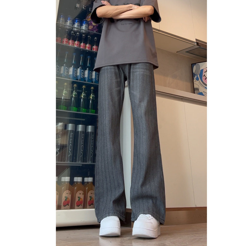 复古直筒水洗牛仔裤男士夏季宽松休闲裤子男生潮牌夏装DY260-P60.,男装牛仔裤,星座808A-1