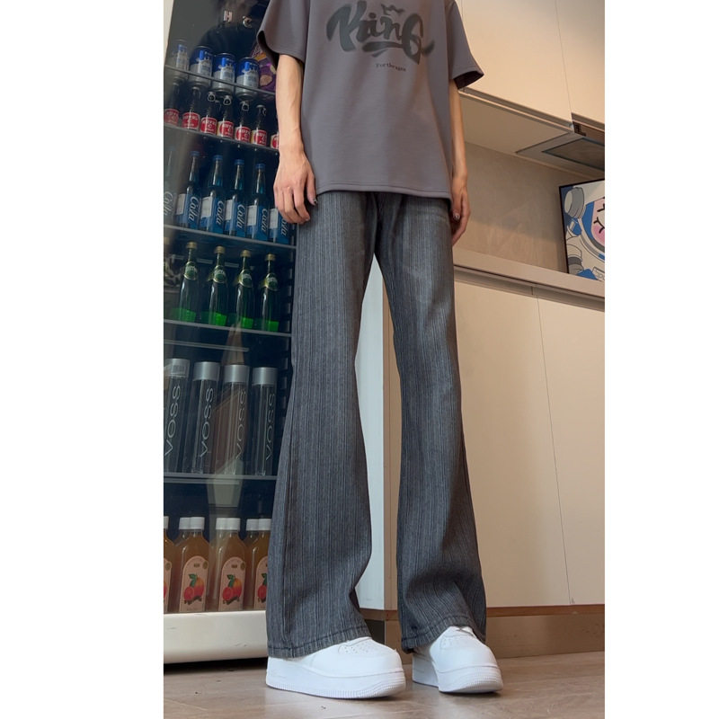复古直筒水洗牛仔裤男士夏季宽松休闲裤子男生潮牌夏装DY260-P60.,男装牛仔裤,星座808A-1