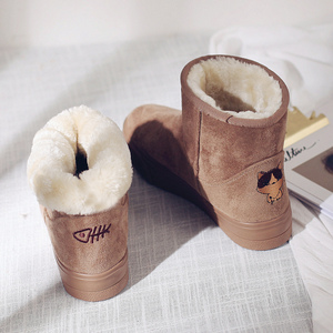 八木家加厚雪地靴