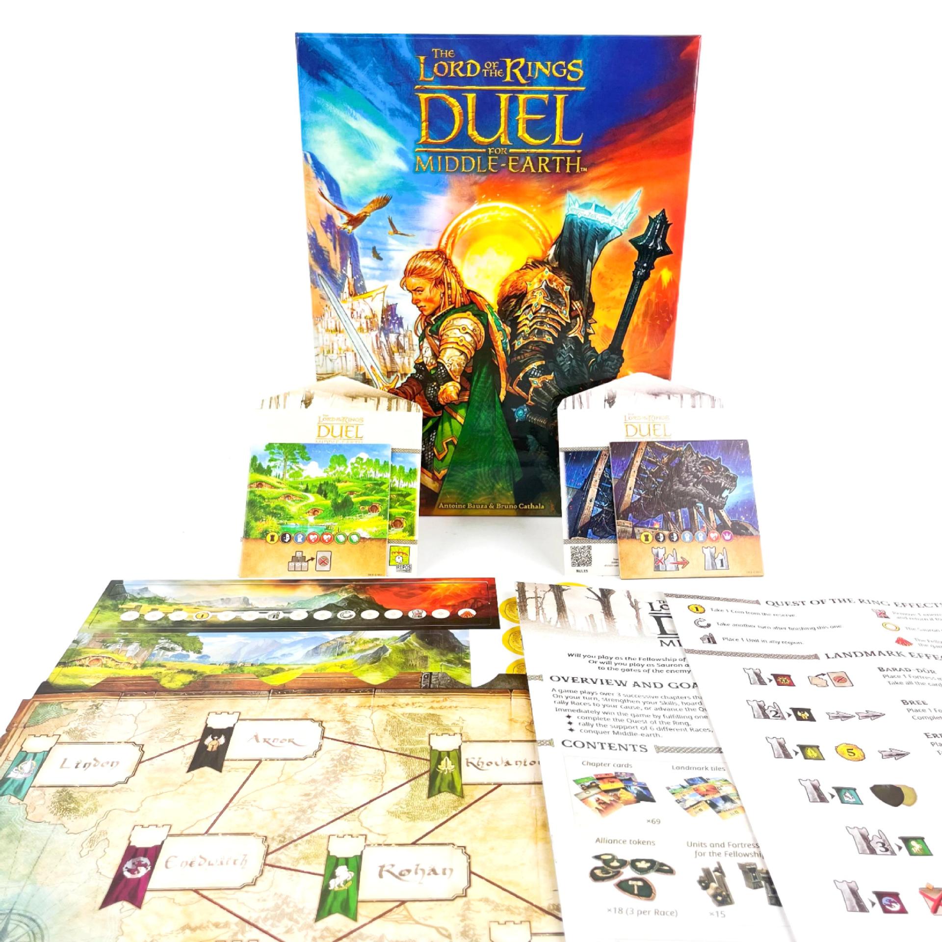 中州魔戒对决DUEL FOR MIDDLE EARTH桌游 英文版