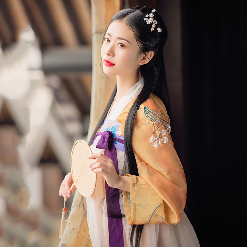 汉服女古装仙气中国风齐胸襦裙超仙飘逸原创古风传统汉元素日常秋(用1元券)