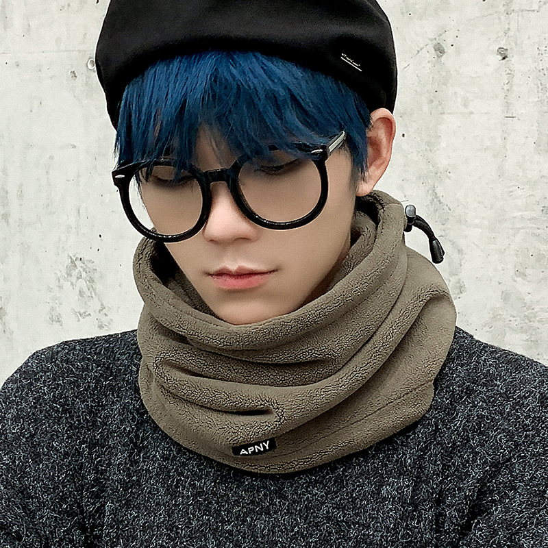 围脖男保暖加厚韩版百搭护颈套
