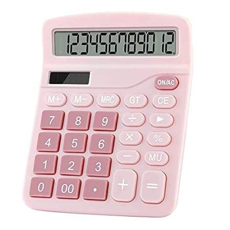 Podokas Office Calculators Desktop， 12-Digit Dual Power C 3C数码配件 笔记本散热器/降温卡 原图主图