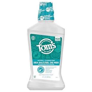 Salt Maine Mouthwash Alcohol Tom Natural Sea Free