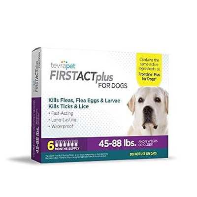 FirstAct Plus Flea and Tick Prevention for Large Dogs 45-