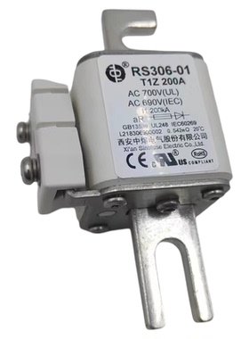西安中熔熔断器RS306-1-T1Z 100A200A315A400A500A630A800A690VAC