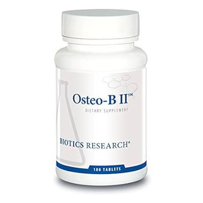 BIOTICS Research Osteo B II Optimal Bone Health Support，