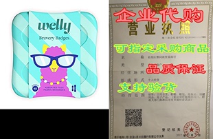 Badges Flexible Bandages Fabric Adhesiv Bravery Welly