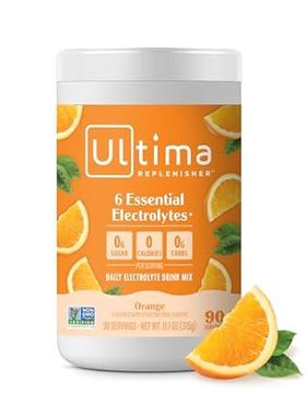 Ultima Replenisher Daily Electrolyte Drink Mix – Orange，
