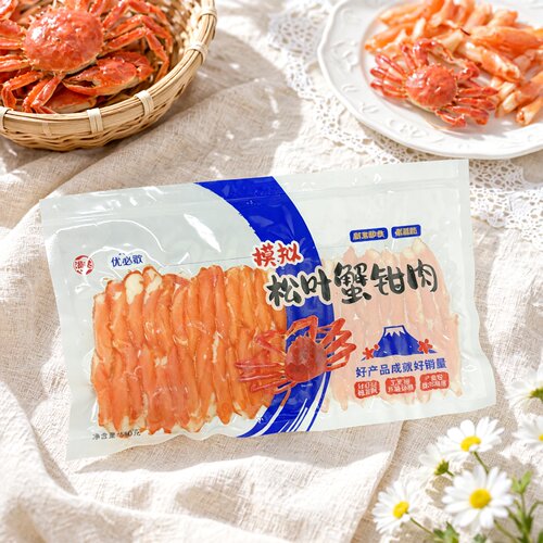 临期特价 冻品 优必歌模拟松叶蟹钳肉【限用日期2026.11.23】