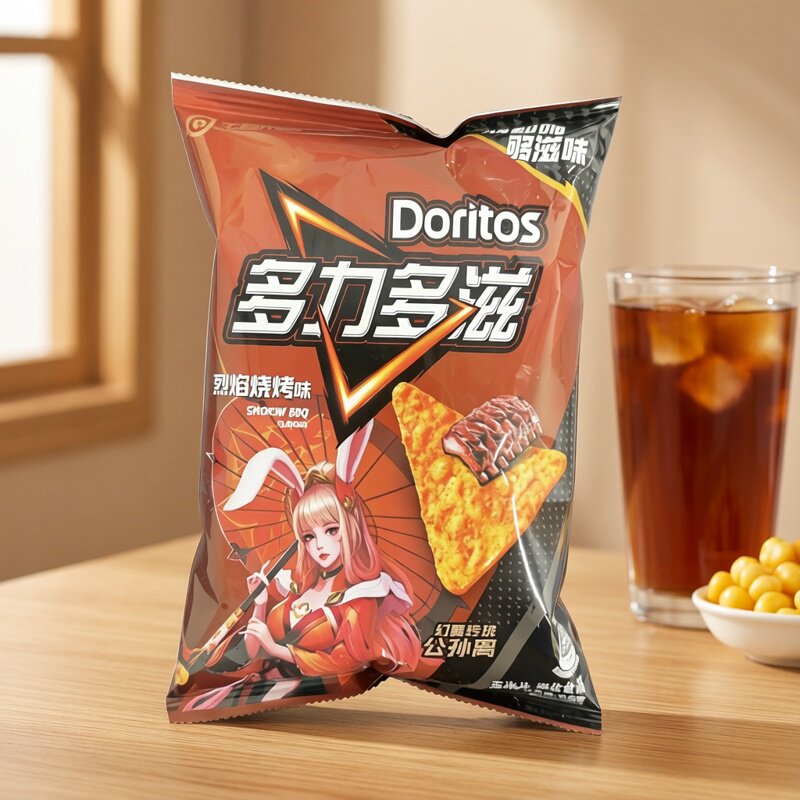 临期特价 多力多滋 烈焰烧烤味玉米片【限用日期2026.9.6】
