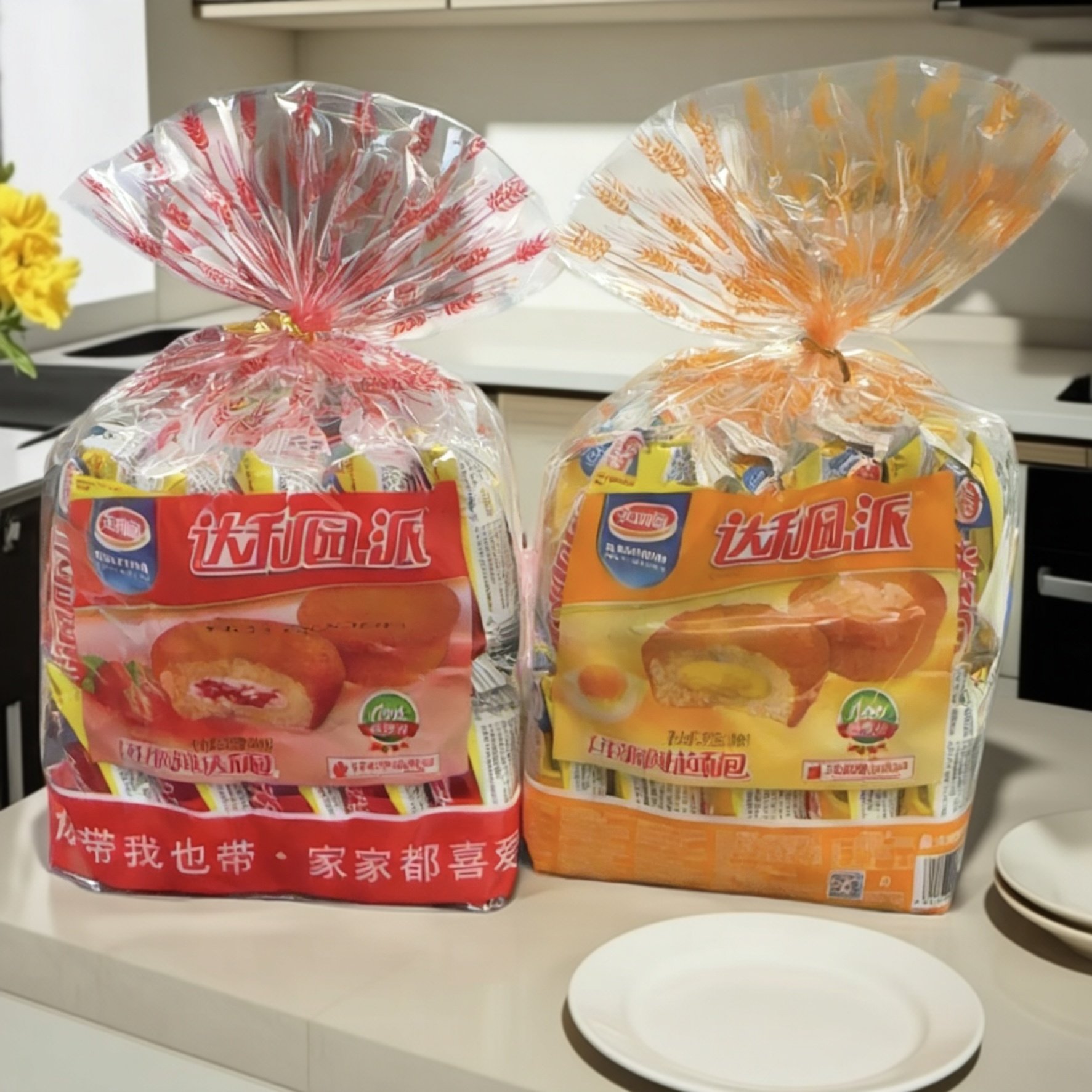 【限用日期2026.5.16】草莓味 蛋黄味注心蛋糕系列10枚装,零食/坚果/特产,夹心面包,淘宝优惠券,粉丝福利购,淘宝优惠卷