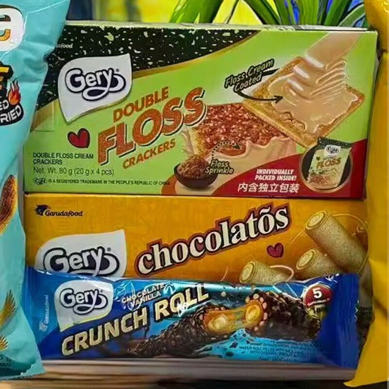 【限用日期2026.1.23】印度尼西亚进口 三种口味夹心饼干