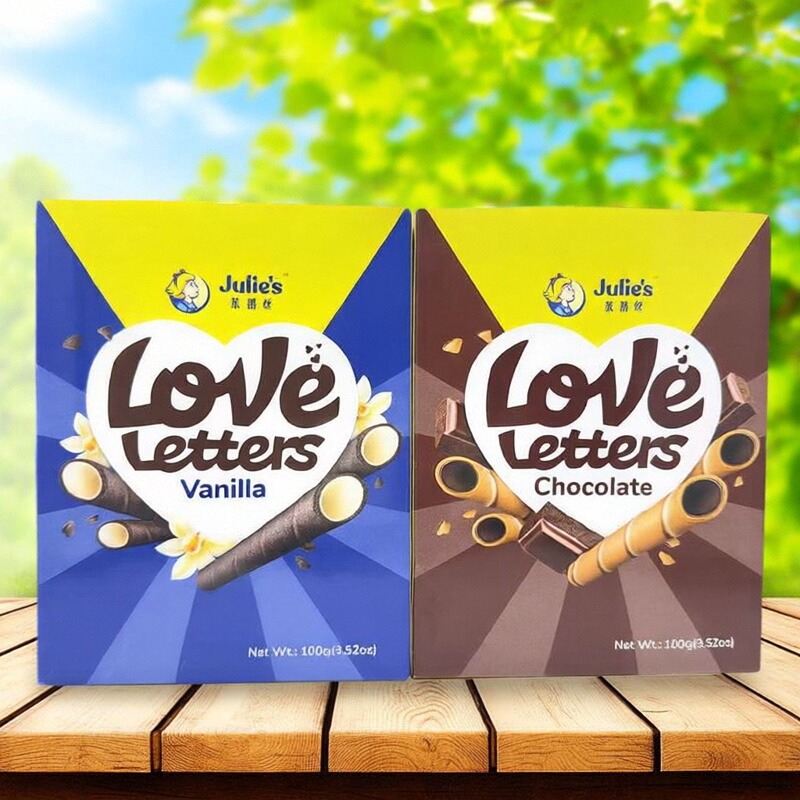 【限用日期2026.7.7】马来西亚进口注心夹心饼干香草味 巧克力味