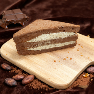 4盒 薄荷巧克力风味蛋糕三明治90g 限用日期2026.3.28