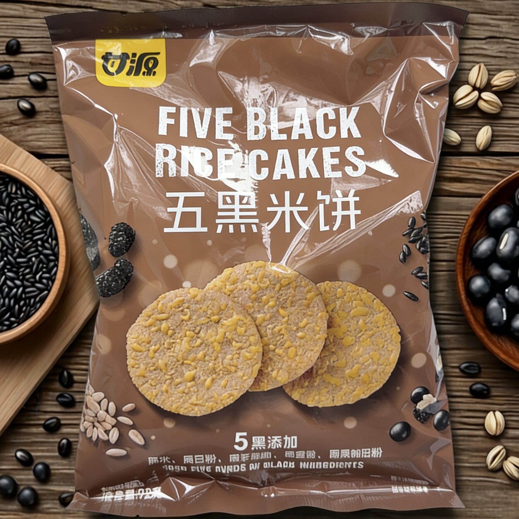 【限用日期2026.8.8】5黑添加 5黑米饼