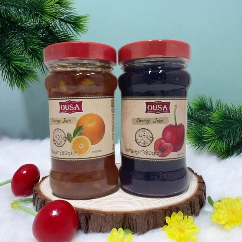 【限用日期2026.5.14】土耳其进口欧萨樱桃果酱/欧萨橙子果酱380g