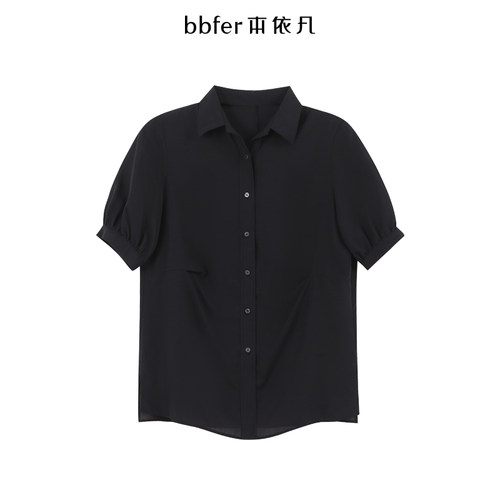 本依凡灯笼袖衬衫上衣