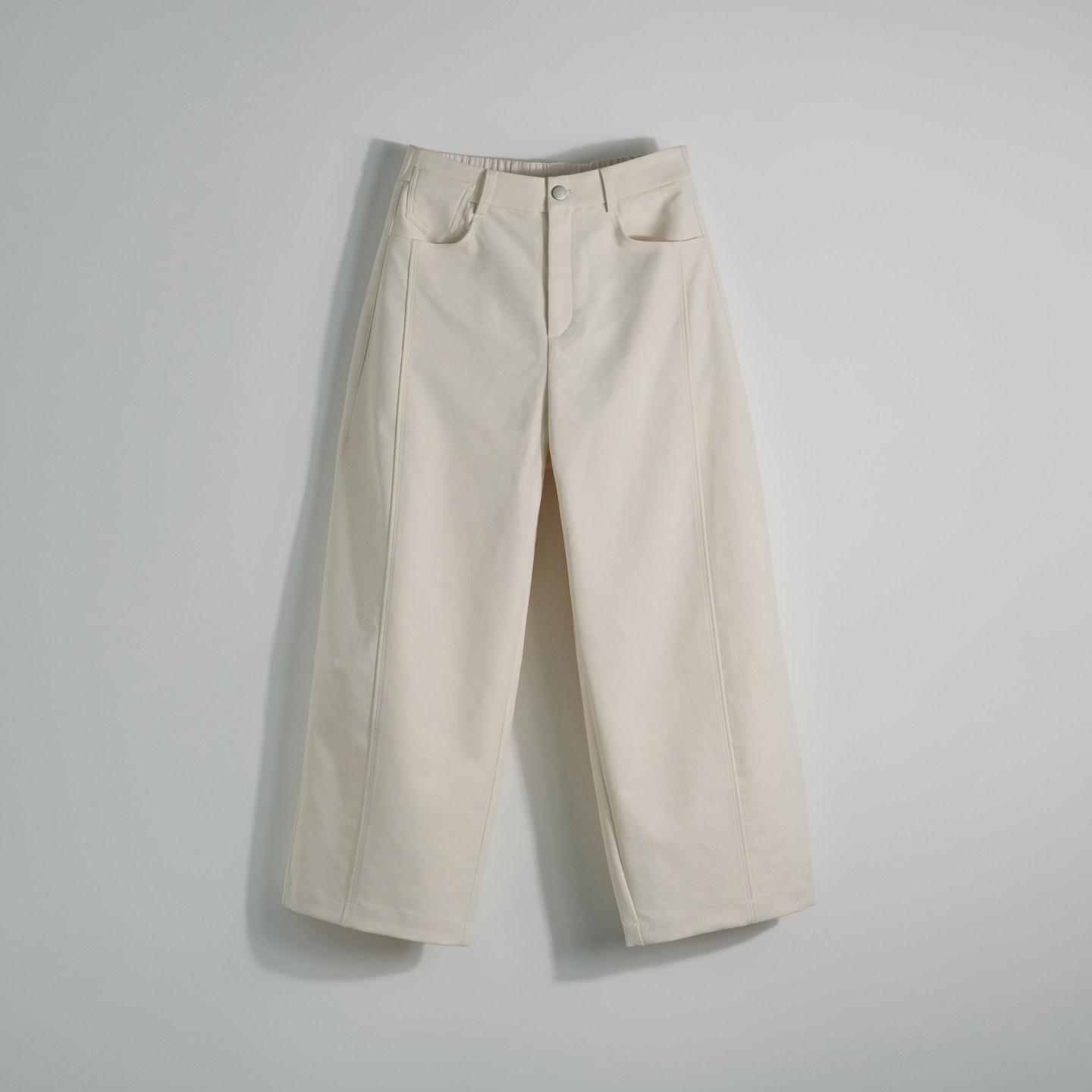 BBFER本依凡新品2026春季弯刀裤后腰松紧休闲裤女士长裤0163 - bbfer本依凡旗舰店出品