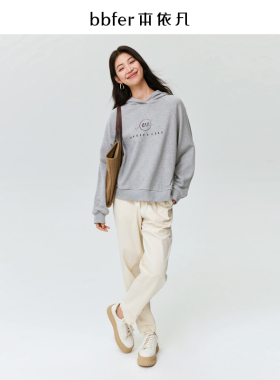 bbfer本依凡24年秋款简约裤子女百搭长裤休闲显瘦休闲裤STSKZ0174
