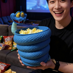 疯狂动物城2盖瑞蛇笔筒爆米花桶gary卡通摆件手机支架儿童玩具