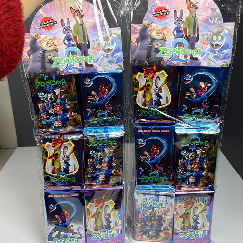 疯狂动物城Zootopia2动漫卡牌盖瑞一条蛇稀有卡ssr儿童集卡收藏