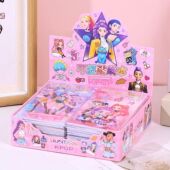 跨境K POP猎魔女团可爱贴纸本创意卡通手账素材装 饰贴儿童diy贴画