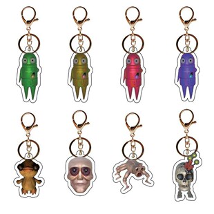 R.E.P.O信箱人挂件repo回收行动游戏压克力钥匙扣礼品 跨境新款