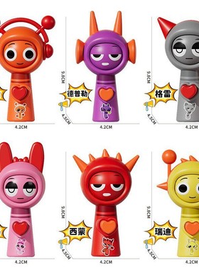 新sprunki节奏盒子游戏周边变脸公仔手办奥伦平基Q萌按压解压玩偶