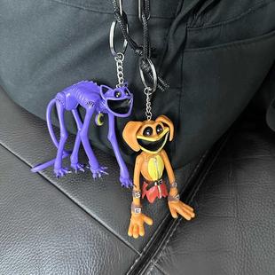 波比的游戏时间3瞌睡猫和太阳狗玩偶挂件微笑动物儿童玩具钥匙扣