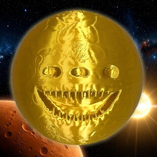 宇宙制造者三眼太阳vs苏醒 moon woke up周边 月亮手办玩具the