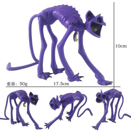 catnap瞌睡紫猫波比的游戏时间Poppy Playtime 3微笑动物男孩玩具