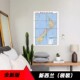 中外文对照 大字折挂两用 大字 新 世界热点国家系列 新西兰 中国地图出折叠图 0.87m大全开地图 2024新新西兰地图 1.17