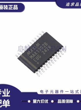 MAX1302BEUG+T MAX1302BEUG+ TSSOP-24封装 16位模数转换芯片ADC