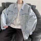 N12牛仔夹克外套男春秋季韩版潮流搭配痞帅气衣服P72，男装夹克，星座1615-1